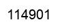 Número 114901 imagen negro