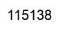 Number 115138 black image