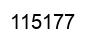Número 115177 imagen negro