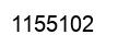 Number 1155102 black image
