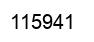 Number 115941 black image