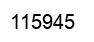 Número 115945 imagen negro