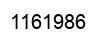 Number 1161986 black image
