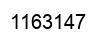 Number 1163147 black image