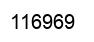 Number 116969 black image