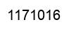 Number 1171016 black image