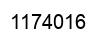 Number 1174016 black image