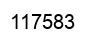 Número 117583 imagen negro
