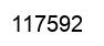 Número 117592 imagen negro