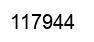 Número 117944 imagen negro