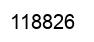 Number 118826 black image