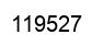 Número 119527 imagen negro