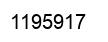 Number 1195917 black image