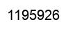 Number 1195926 black image