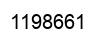 Number 1198661 black image