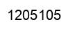 Number 1205105 black image