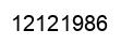 Número 12121986 imagen negro