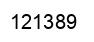 Número 121389 imagen negro