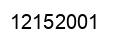Número 12152001 imagen negro