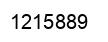 Number 1215889 black image