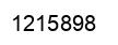 Number 1215898 black image