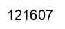 Number 121607 black image