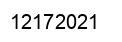 Number 12172021 black image