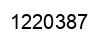 Number 1220387 black image
