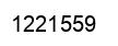 Número 1221559 imagen negro