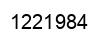 Number 1221984 black image