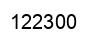 Número 122300 imagen negro