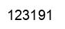 Número 123191 imagen negro