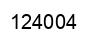 Número 124004 imagen negro