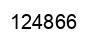 Número 124866 imagen negro