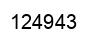 Número 124943 imagen negro
