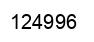 Número 124996 imagen negro