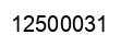 Número 12500031 imagen negro