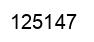 Number 125147 black image