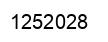 Número 1252028 imagen negro