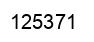 Número 125371 imagen negro