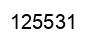 Número 125531 imagen negro