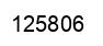 Número 125806 imagen negro