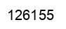 Number 126155 black image