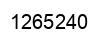 Number 1265240 black image