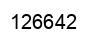 Número 126642 imagen negro