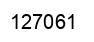 Number 127061 black image