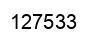Número 127533 imagen negro