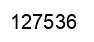 Número 127536 imagen negro