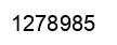 Number 1278985 black image