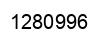 Number 1280996 black image